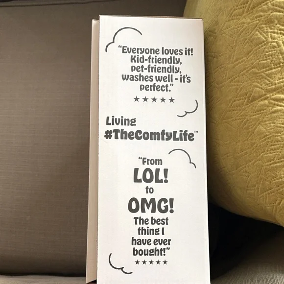 The Comfy Original Sherpa-Lined Wearable Blanket - Gray - Picture 2 of 3